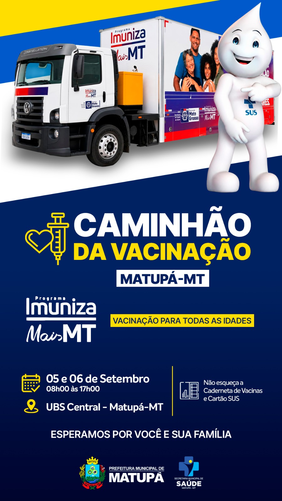 POR: ASCOM Prefeitura Municipal de Matupá.